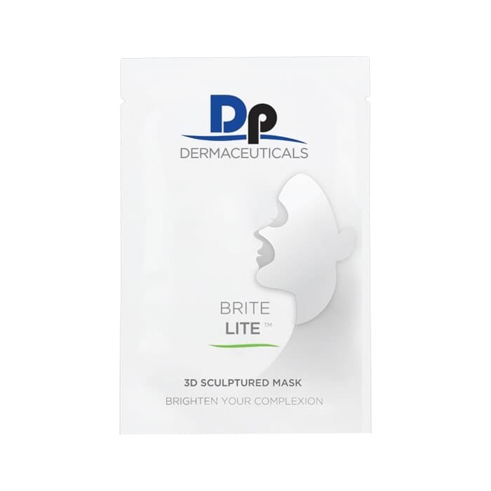 Dp Dermaceuticals Brite Lite 3D Sculptured Mask 5pk