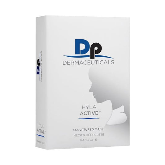 Dp Dermaceuticals Hyla Active Neck & Décolleté Sculptured Mask 5pk